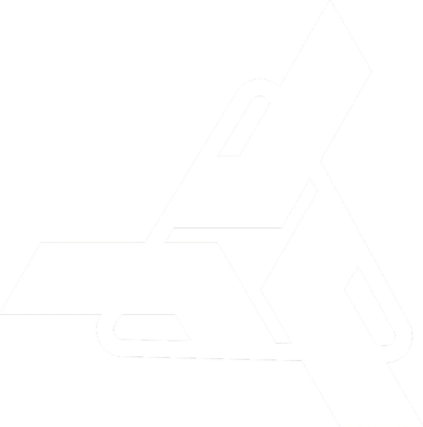 Logo HYP Trivium en blanco